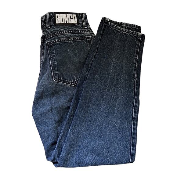 Vintage 90's BONGO High Rise Cotton Black Mom-Jeans